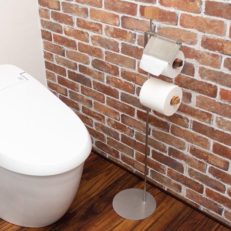 Amazon.co.jp: トイレットペーパースタンド BRANCH （本体・木製